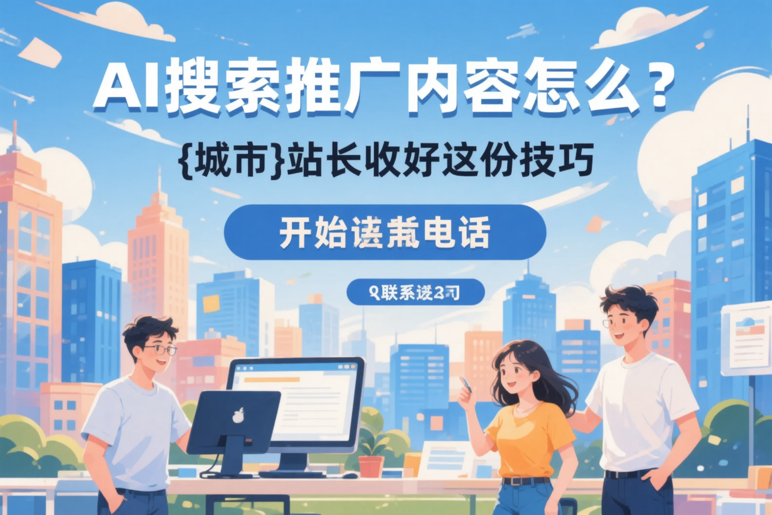 AI搜索推广内容怎么写？龙湾站长收好这份技巧